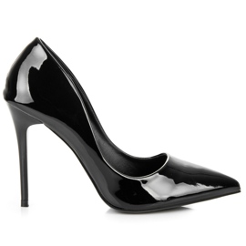 Seastar Crno lakirane potpetice crna