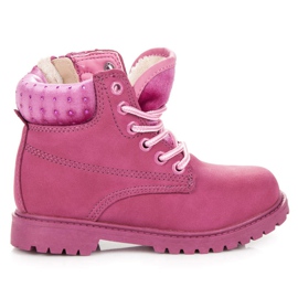 American Club Traperki s kristalima ružičasta