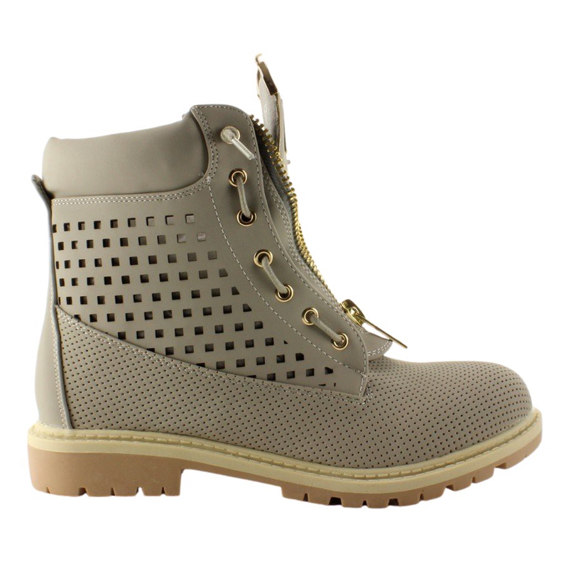 Ažur balmane, zlatno sivi klizač R103 Grey siva