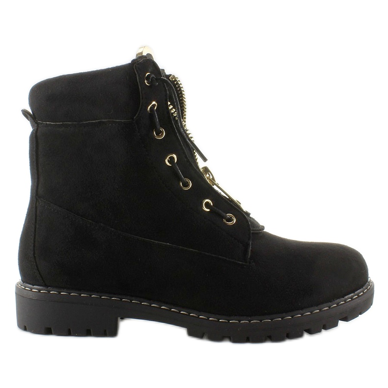 Suede Balmanki obična crna Nc50 crno