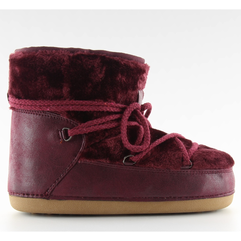 Spavajući mjesec s krznom Bordeaux hw9501 Bordeaux crvena