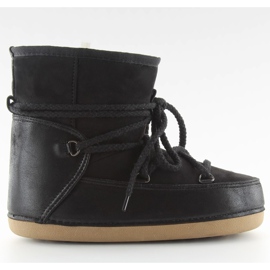 HW9500 Black moon čizme za snijeg crna