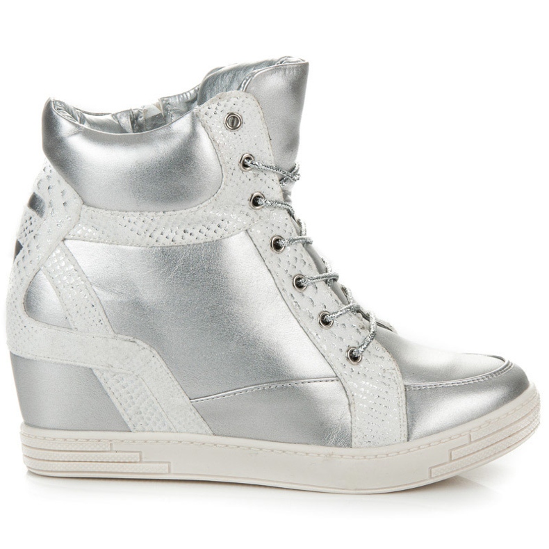 Vinceza Zavezane gležnjače siva