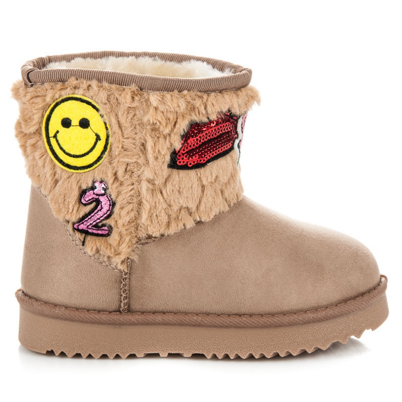 Kylie Mukluki s flasterima smeđa