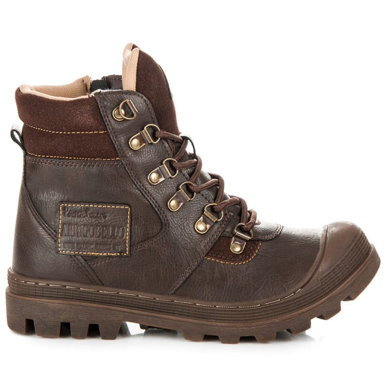 Arrigo Bello Traperi s ovčjom kožom smeđa