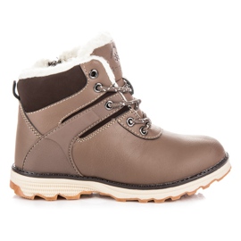 Arrigo Bello Topli trapari na patentnom zatvaraču smeđa