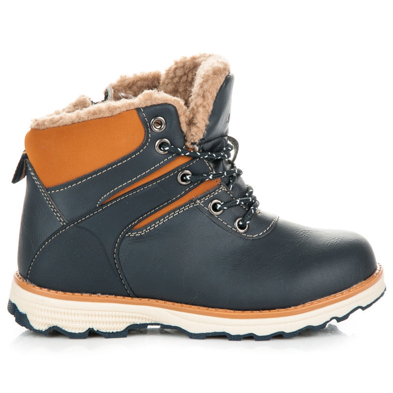 Arrigo Bello Topli trapari na patentnom zatvaraču plava