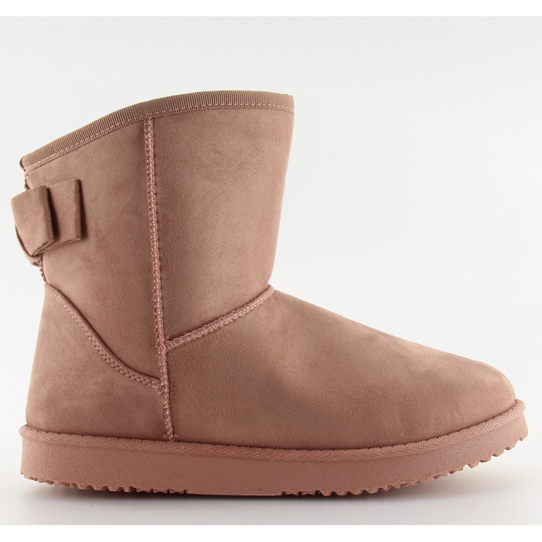 Čizme za snijeg Emusy s ružičastim lukom B780 Pink ružičasta