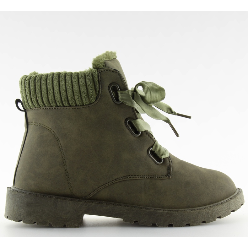 Zelene pješačke cipele s izolacijom od verdeoskuro zelena