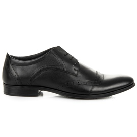 Lucca Čizme MĘSKIE- Brogsy crno