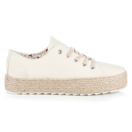 Kylie Espadrile na platformi smeđa