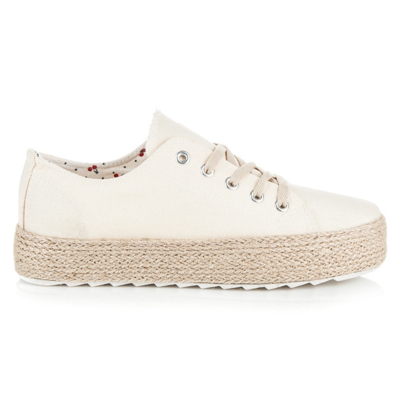 Kylie Espadrile na platformi smeđa