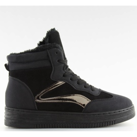 Crne izolirane tenisice BOK-1103 crne crna