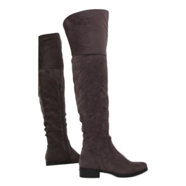 Ženske čizme Bh62-Hb Siva Mokka višebojan smeđa