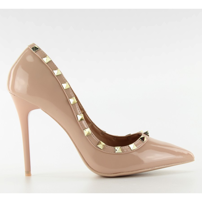 Pumpe na štikli Valentina bež LL-76P Bež