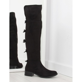 Službena bedra s crnim lukovima crna