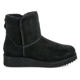 Coco Perla Mukluki na platformi crna