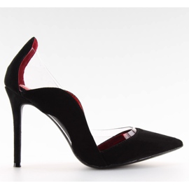 Crne igle s prozirnim umetcima crna