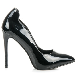 Via Giulia  Lakirane šiljaste igle crna