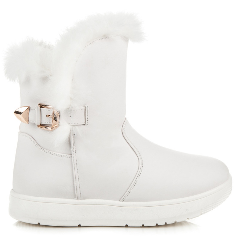 Zimske čizme od antilopa bijela