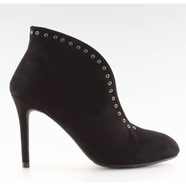 Crna Visoka potpetica 1660-251 crna