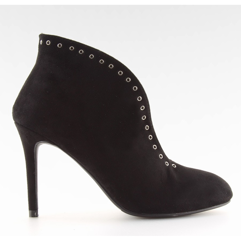 Crna Visoka potpetica 1660-251 crna crno