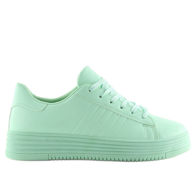 Zelene tenisice s visokim potplatom zelena