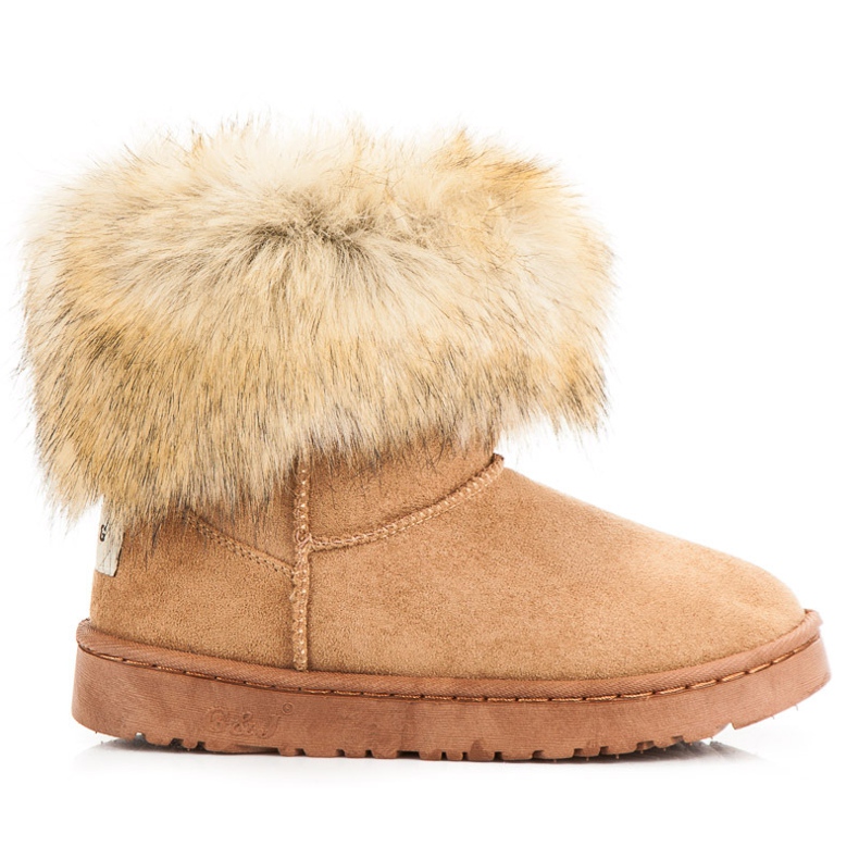 Bella Paris Camel Mukluki smeđa