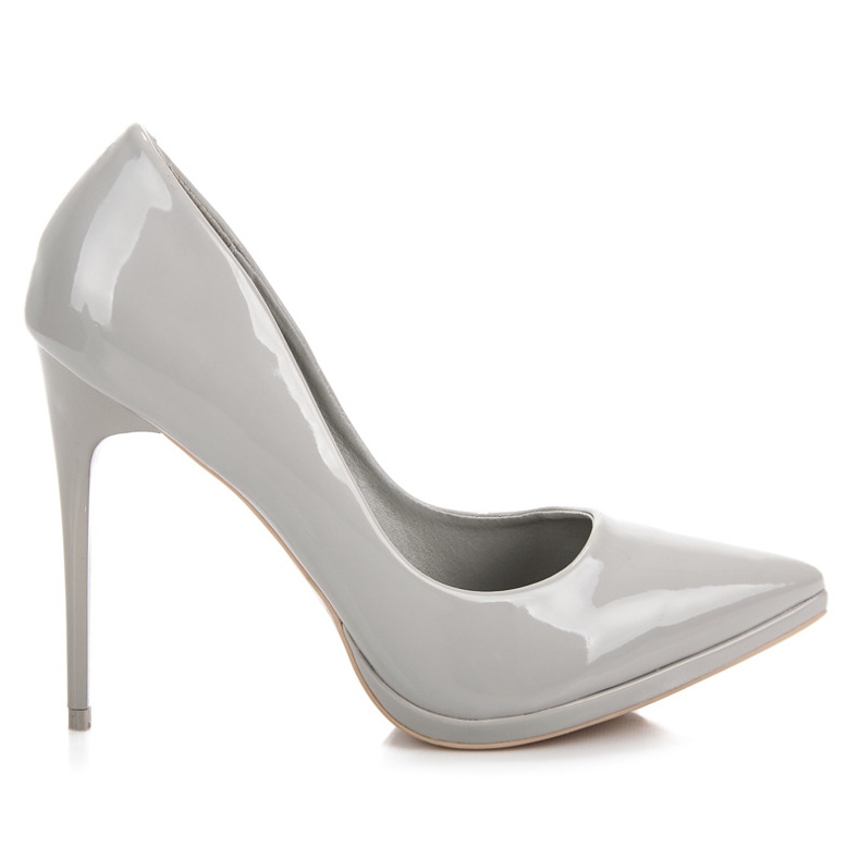 Vinceza Svijetlosive visoke potpetice siva