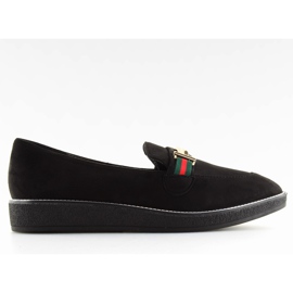 Crne Ženske mokasinke S0-204 crne crna