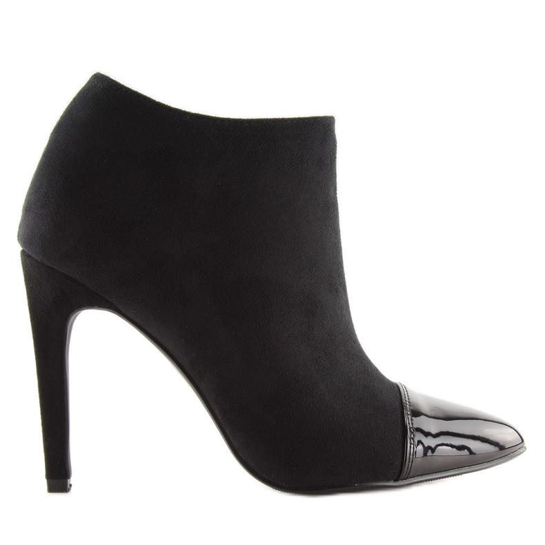 Crne čizme na visokoj peti 1131-5 crne crno