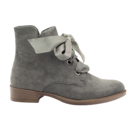 Ženske čizme Sergio Leone 300 sive boje siva