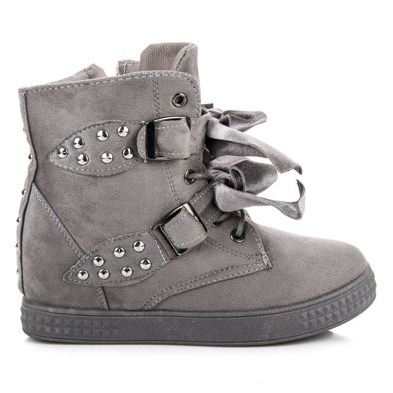 Tenisice s mašnama siva