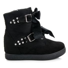 Tenisice s mašnama crna