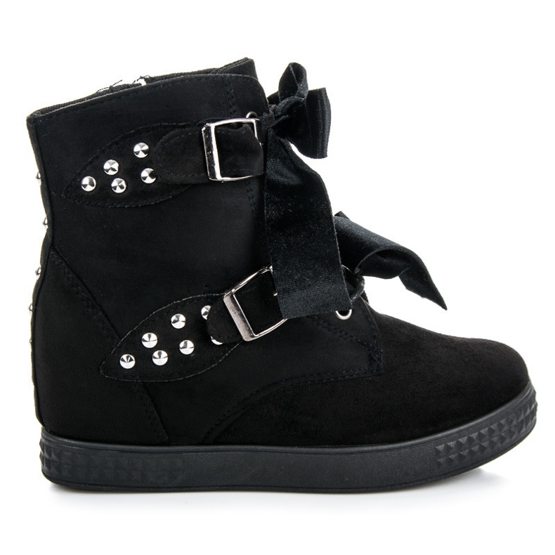 Tenisice s mašnama crno