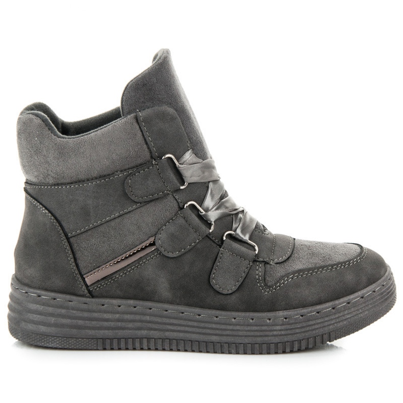 Sport Visoke tenisice s trakom siva