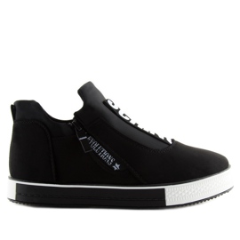 Crne tenisice na klin NB168 crne crna