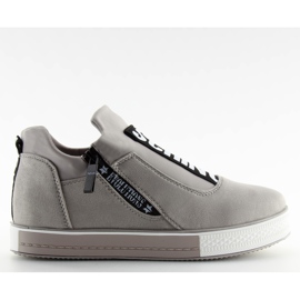 Sive tenisice na klin sive NB168 sive siva