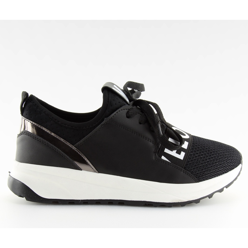 Ženska crna sportska obuća NB155P Crna bijela crno siva