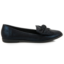 Bestelle Balerina s mašnom plava