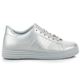 Srebrne tenisice siva