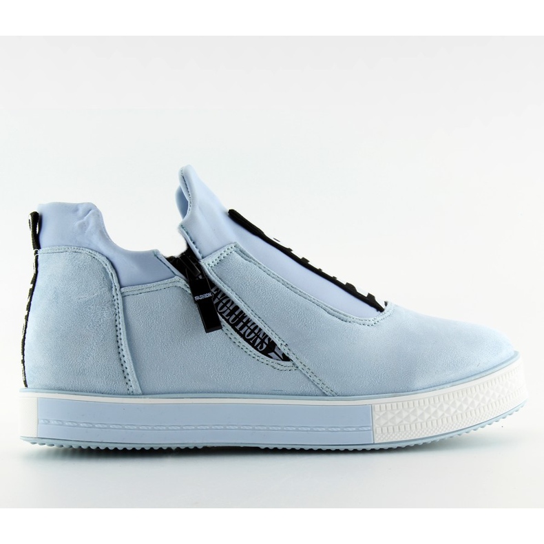 Plave NB168 plave tenisice na klin crno plava