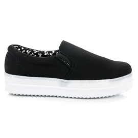 Mckeylor Crni papuči na platformi crna