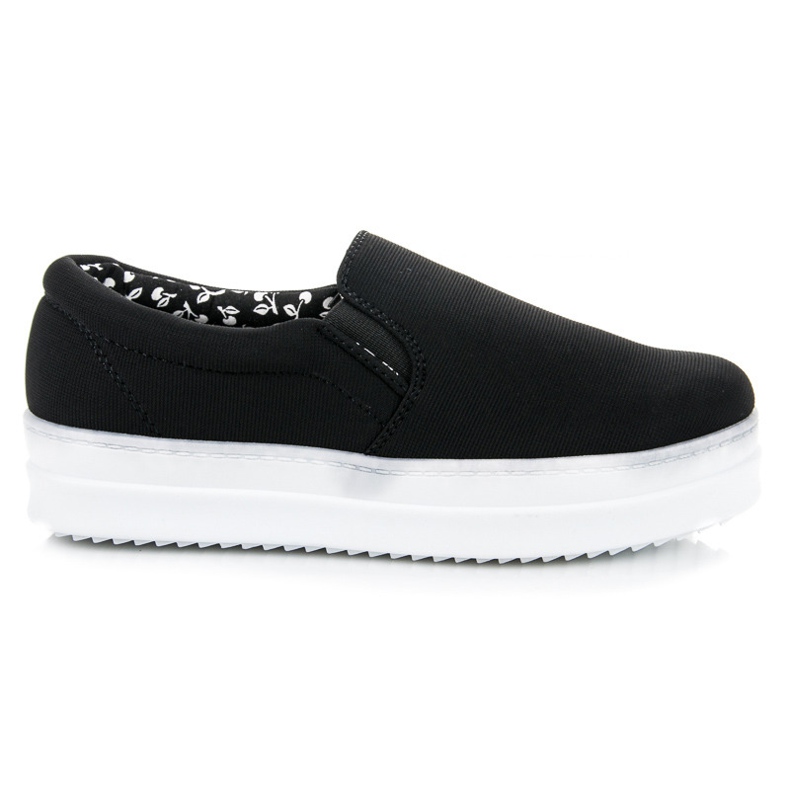 Mckeylor Crni papuči na platformi crno