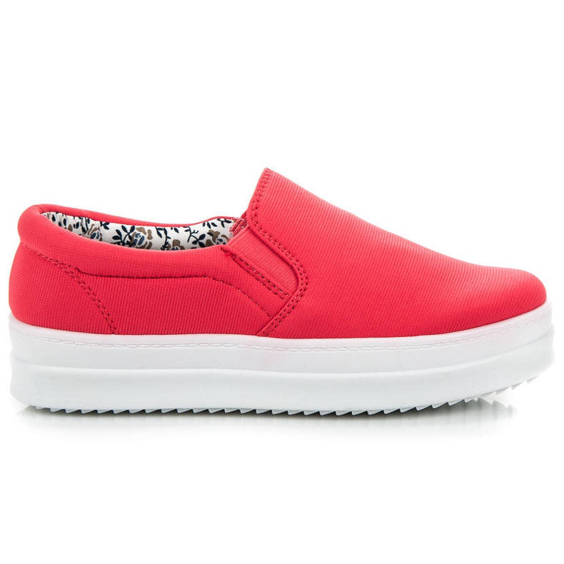 Mckeylor Crveni papuči na platformi crvena