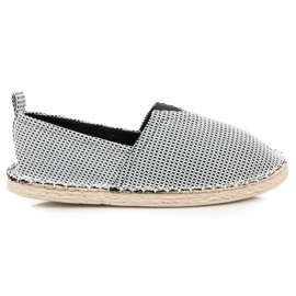Mckeylor Slip-on espadrile s uzorkom crna bijela