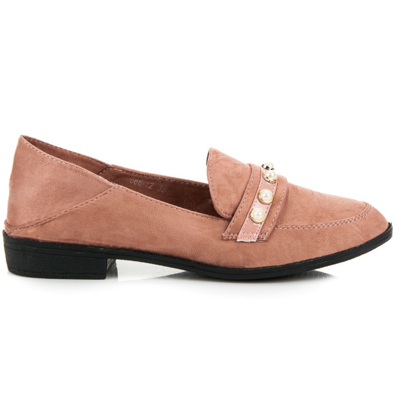 Sixth Sense Cipele od antilopa s perlama ružičasta