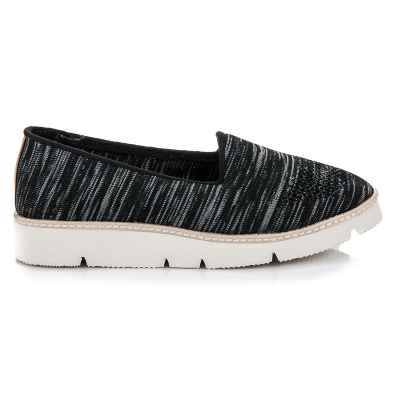 Vinceza Slip-on cipele s uzorkom crno