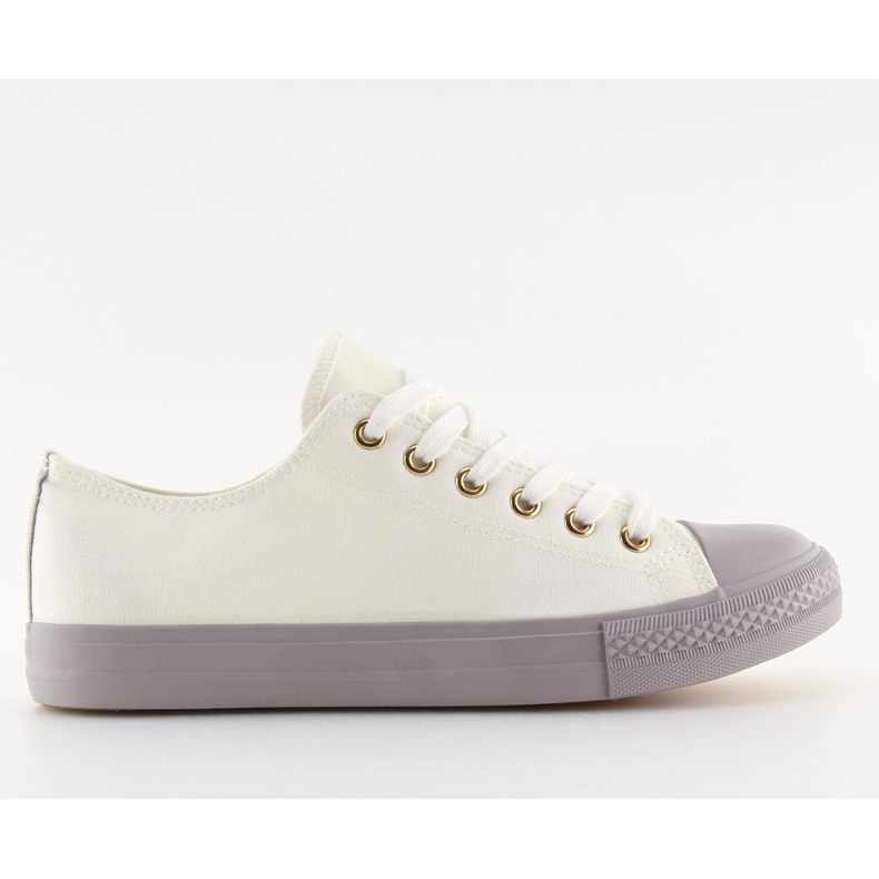 Ženske tenisice bijelo-siva WHITE / GREY bijela