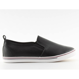 Tenisice slip-on crne face crne xl08p Crne crna